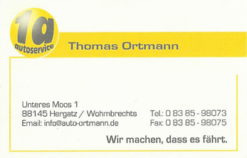 Ortmann 1A Autoservice